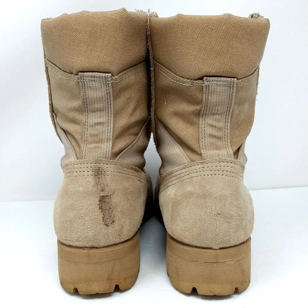 Altama Military Desert Combat Boots Men's Size 5.5 Tan Hot Weather Army Vibram